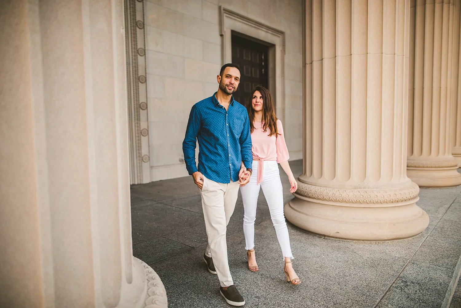 Downtown Chicago Engagement Photos - Museum of Science and Industry Session - Elizabeth and Dan -06.jpg