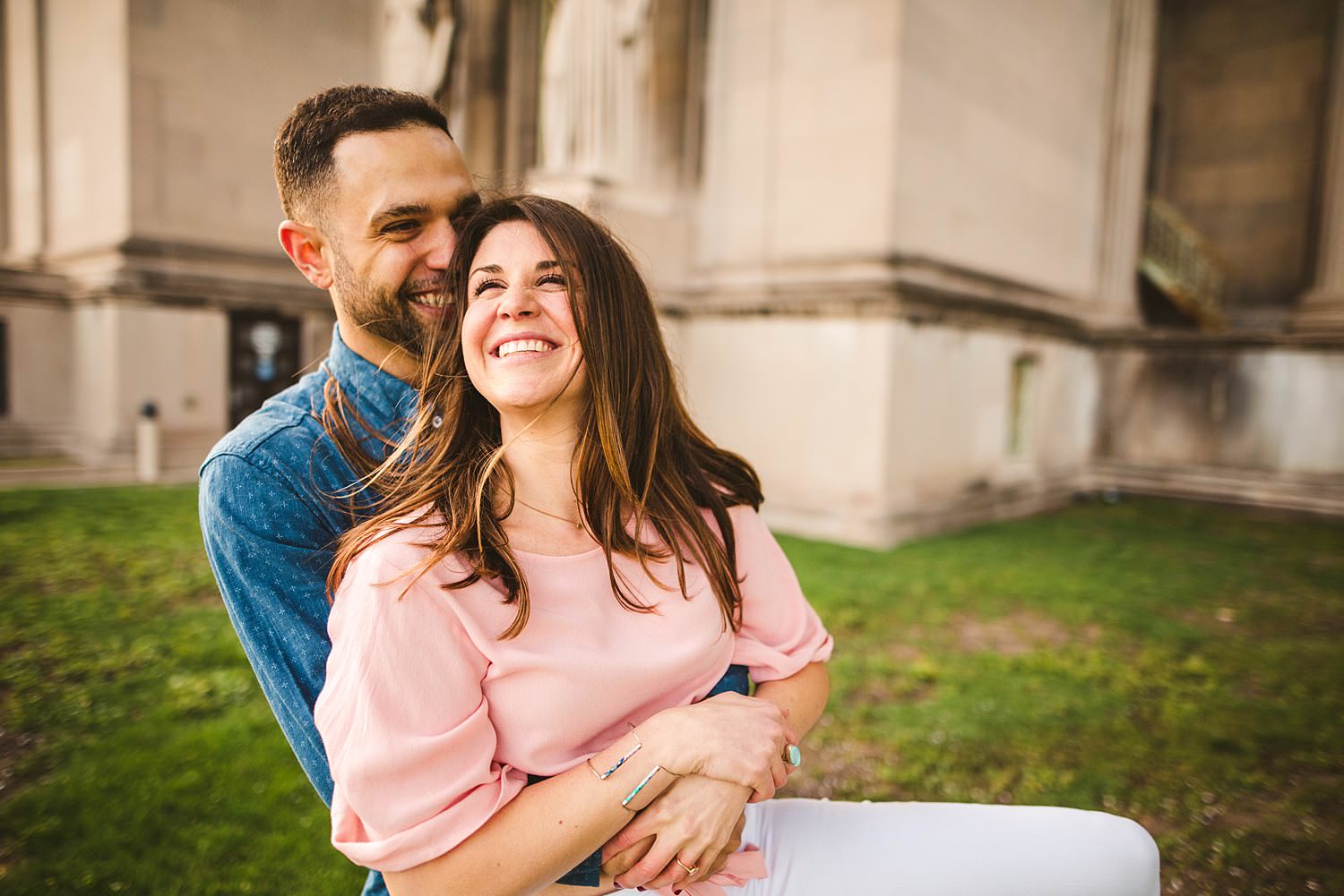 Downtown Chicago Engagement Photos - Museum of Science and Industry Session - Elizabeth and Dan -15.jpg