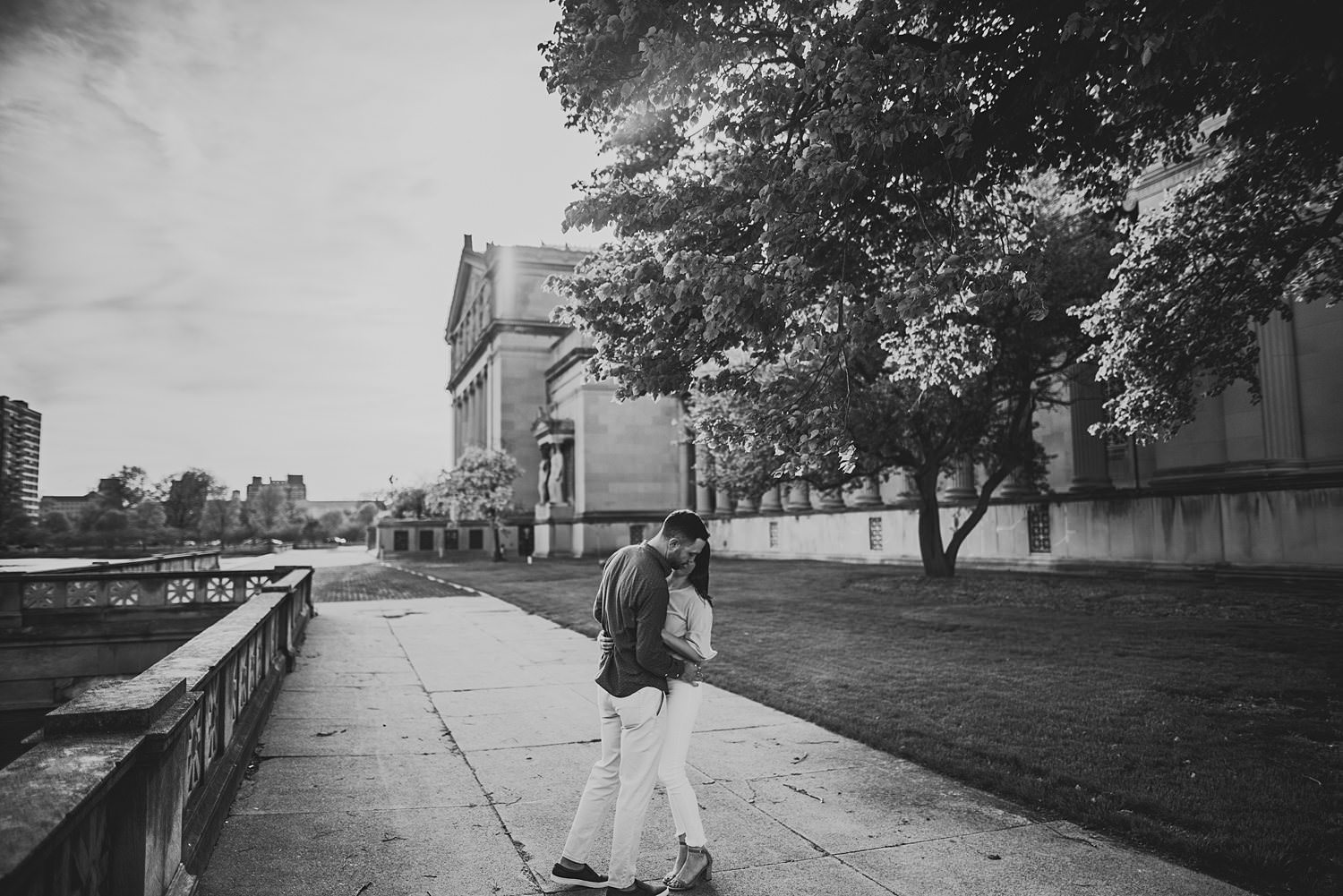 Downtown Chicago Engagement Photos - Museum of Science and Industry Session - Elizabeth and Dan -22.jpg