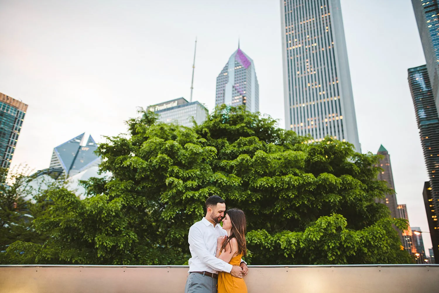 Downtown Chicago Engagement Photos - Museum of Science and Industry Session - Elizabeth and Dan -60.jpg