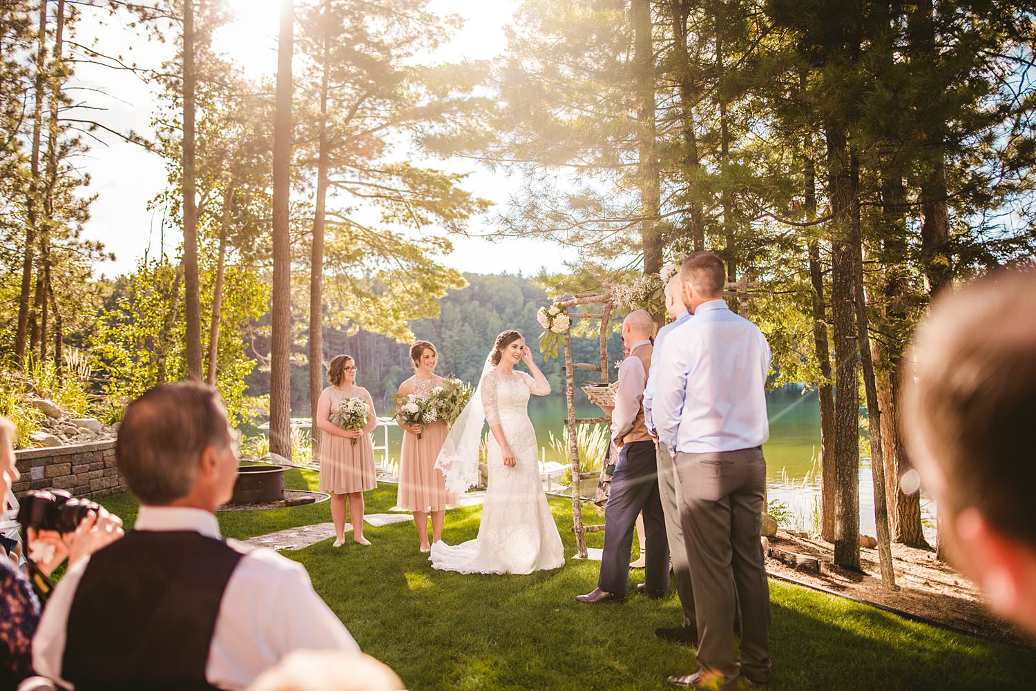 Northern Michigan Nature Backyard Elopement Intimate Wedding 57.jpg