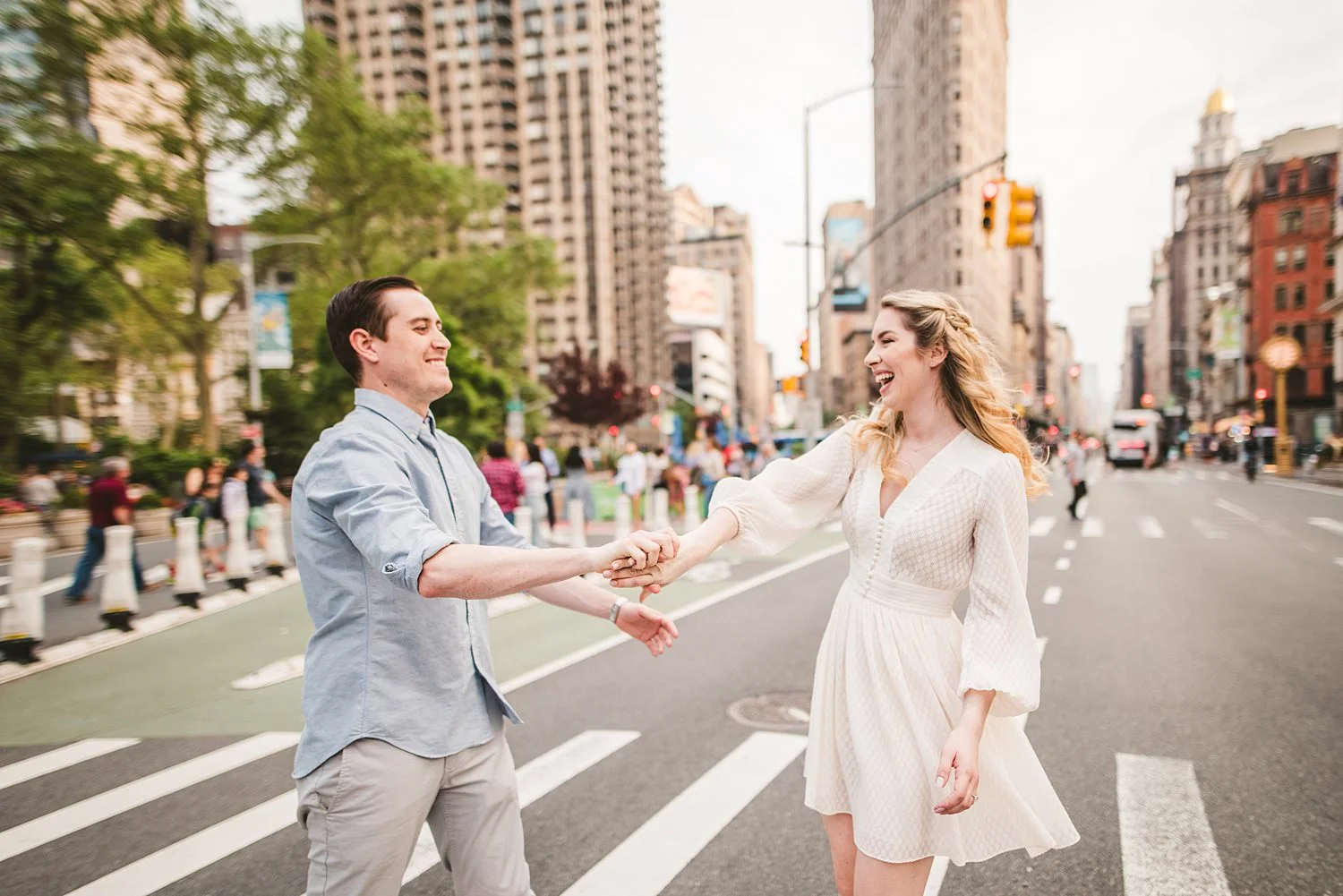 New York City Flatiron District Engagement Photos 12.jpg