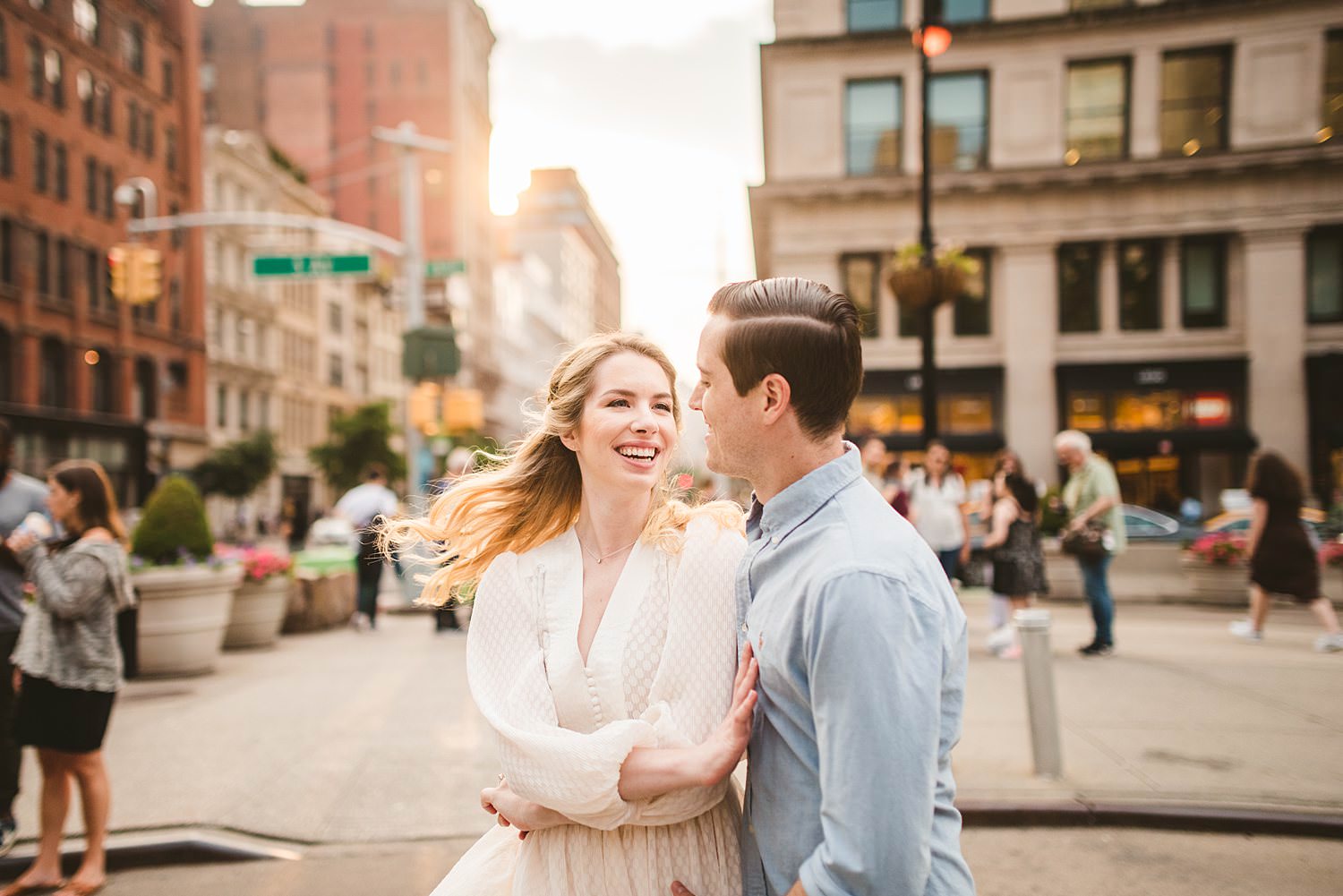 New York City Flatiron District Engagement Photos 43.jpg