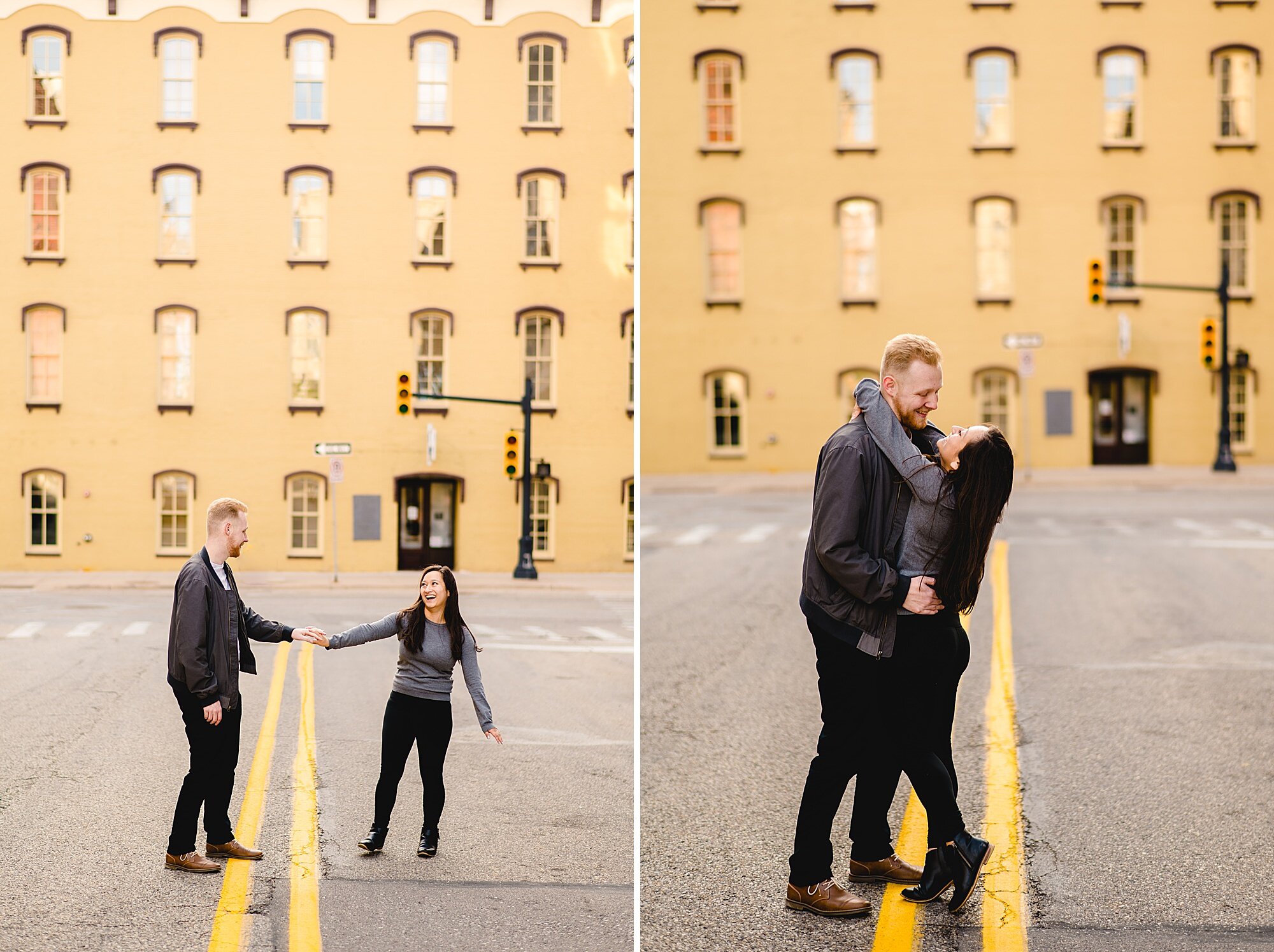 Downtown Grand Rapids Michigan Engagement Pictures - 4.jpg