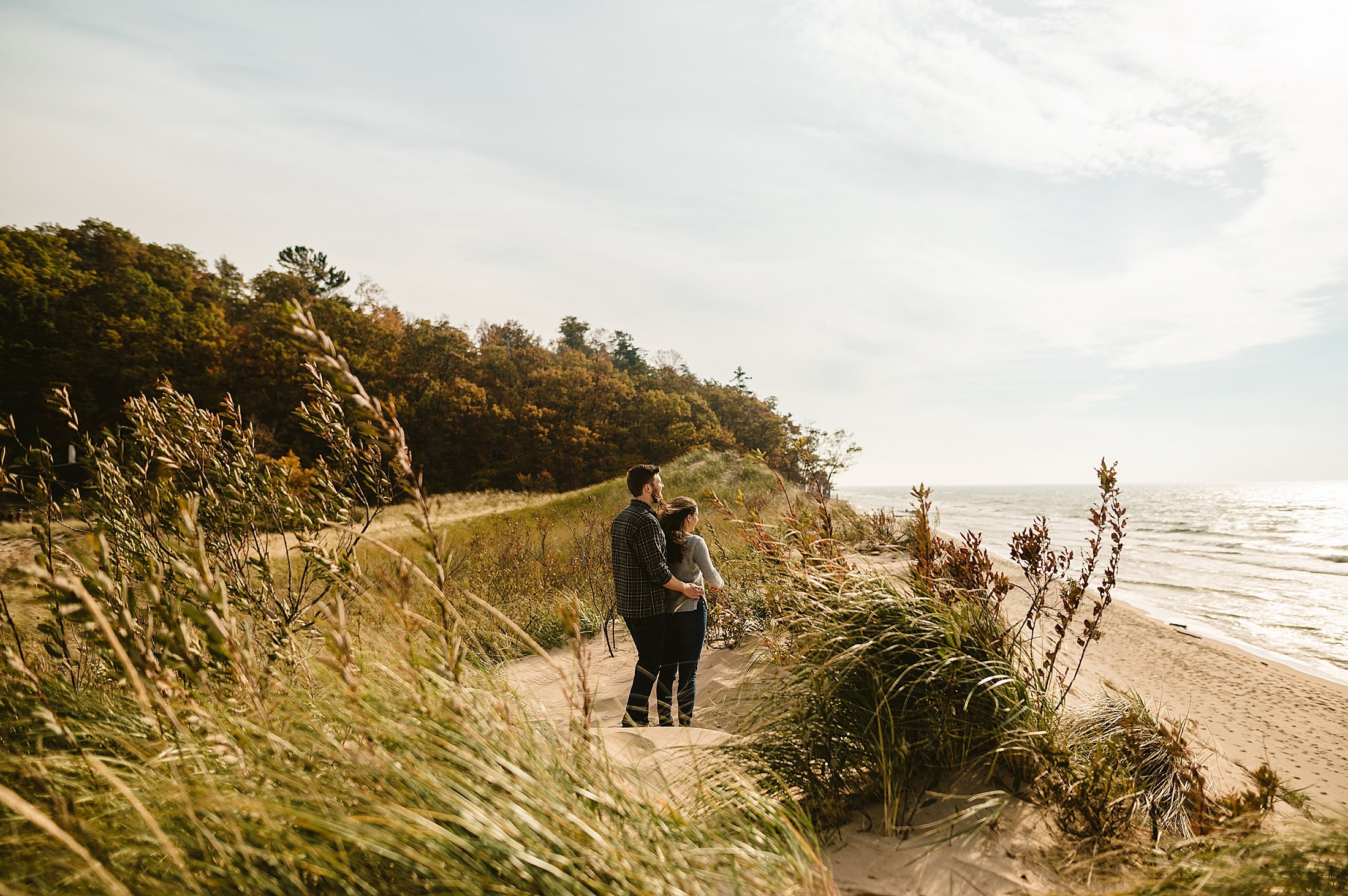 Rosy Mound Engagement Pictures Grand Haven Beach - 8.jpg