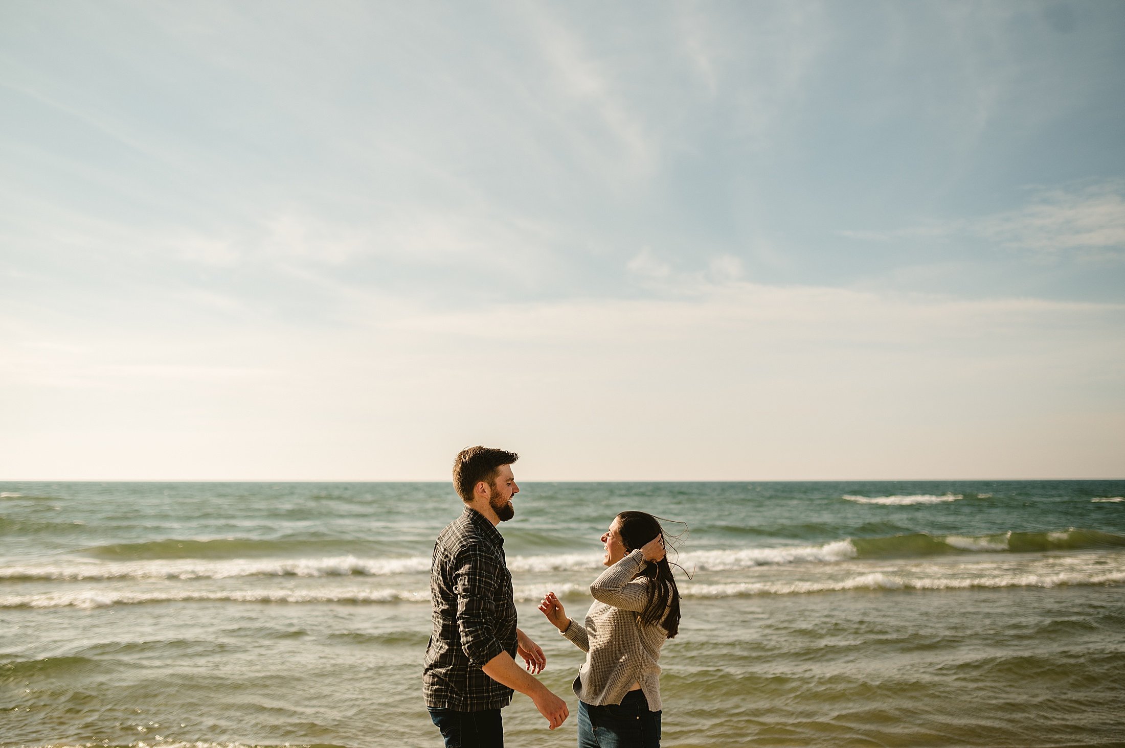 Rosy Mound Engagement Pictures Grand Haven Beach - 10.jpg