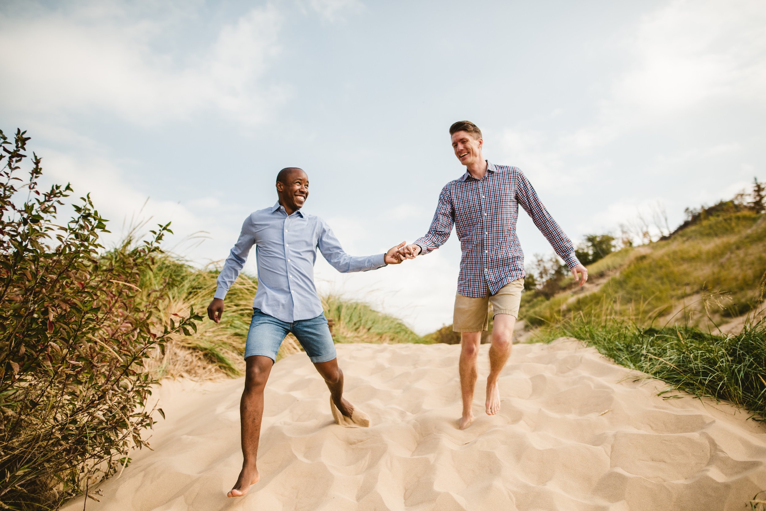 Nathan and Carl in Saugatuck MI - Engagement .jpg