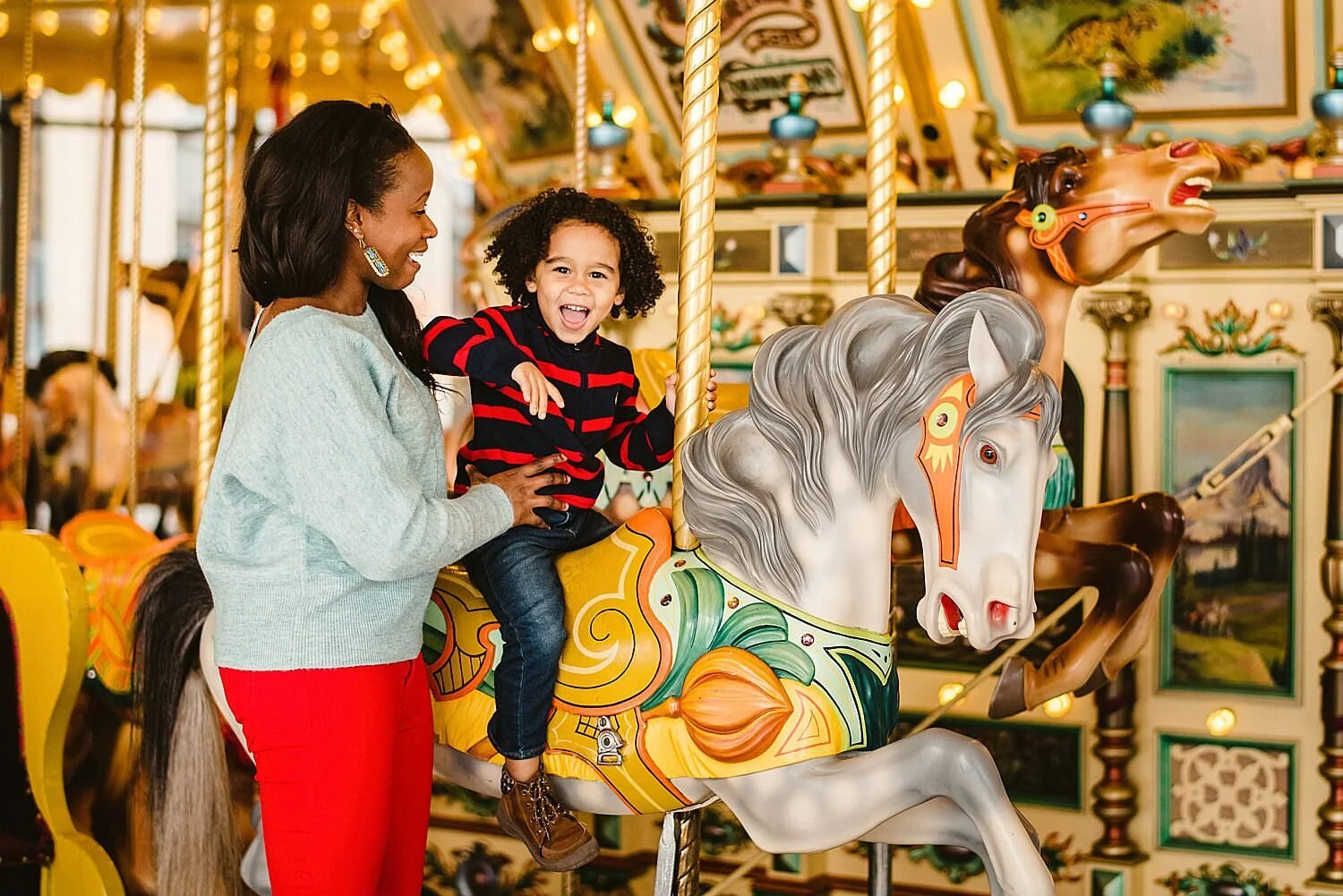 Carousel Family Picture in Grand Rapids Public Museum .jpg
