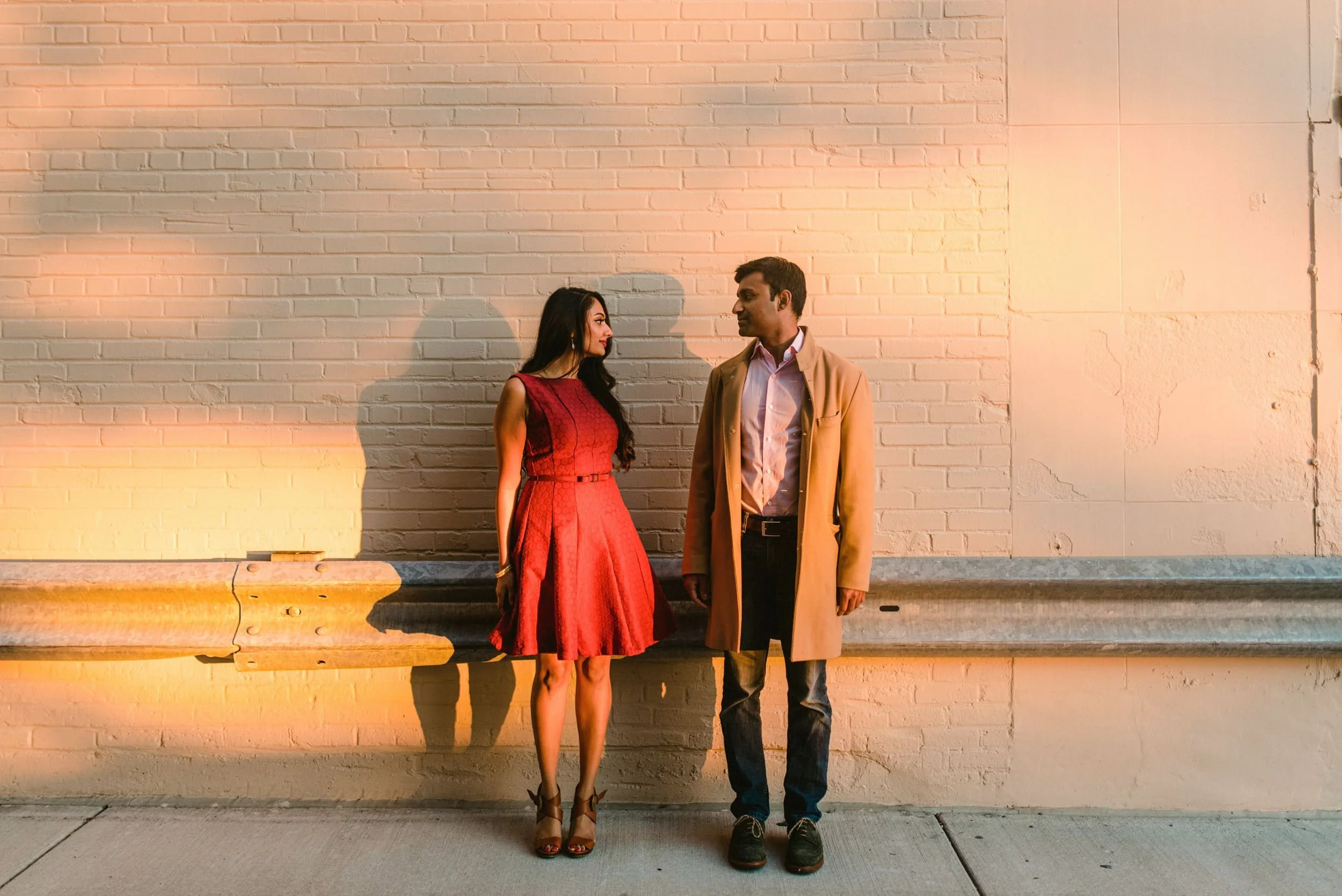 Grand Rapids Downtown Sunset Engagement Picture .jpg