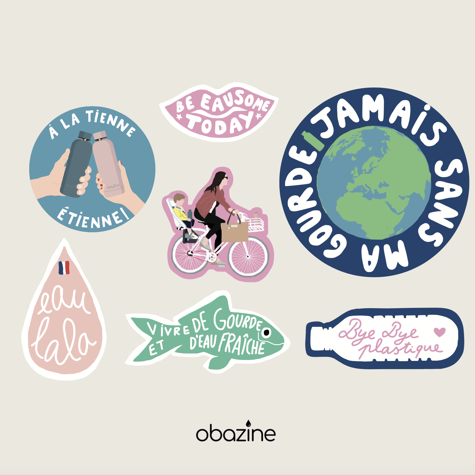 Stickers pour Obazine