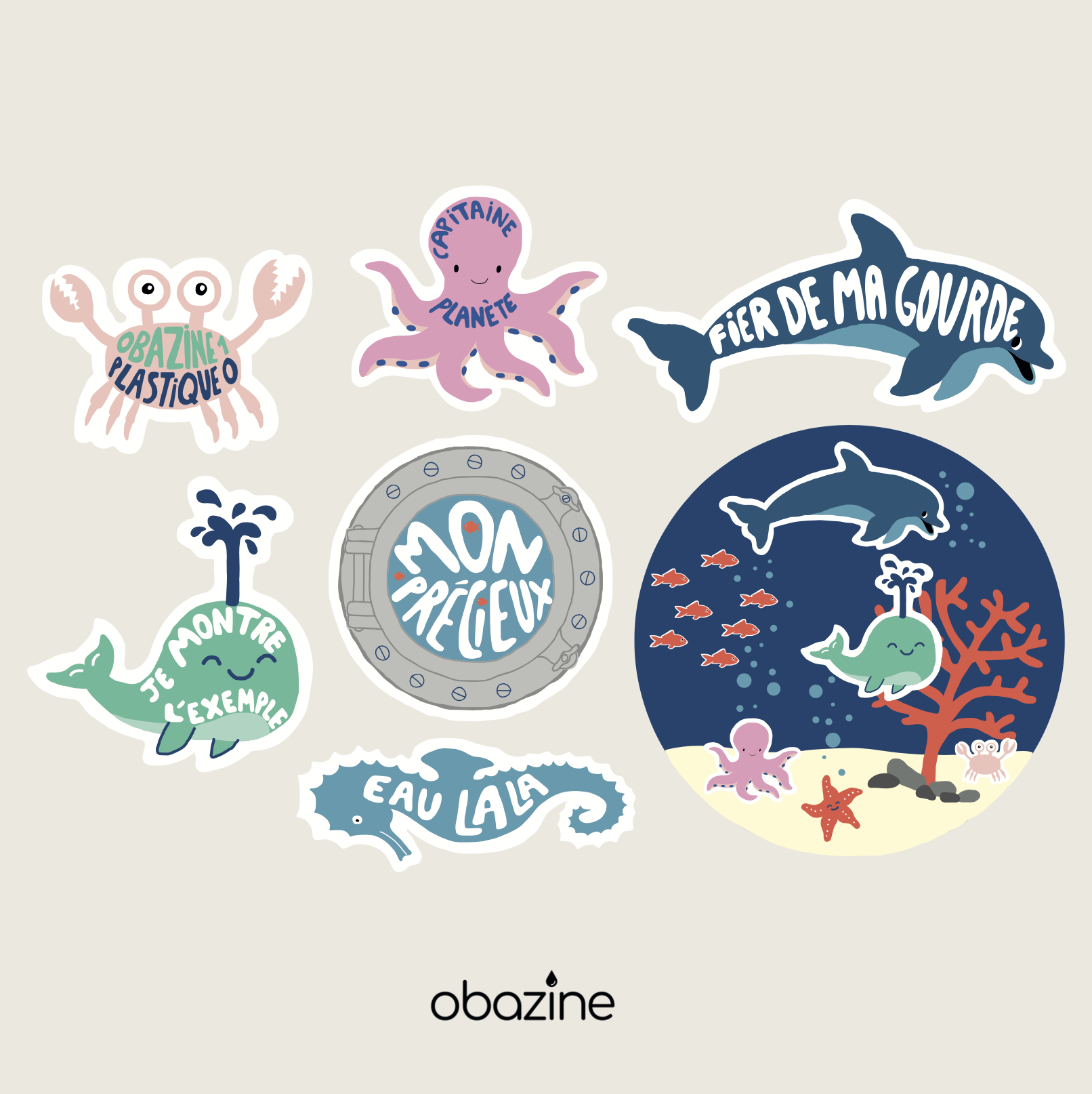 Stickers pour Obazine