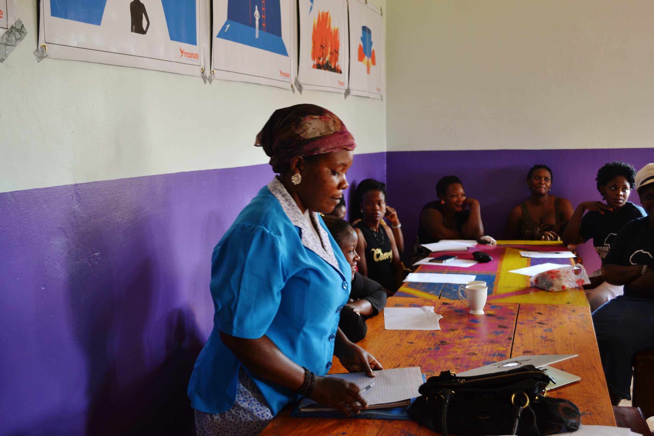 Olivia (Women to Women Member) sharing her values