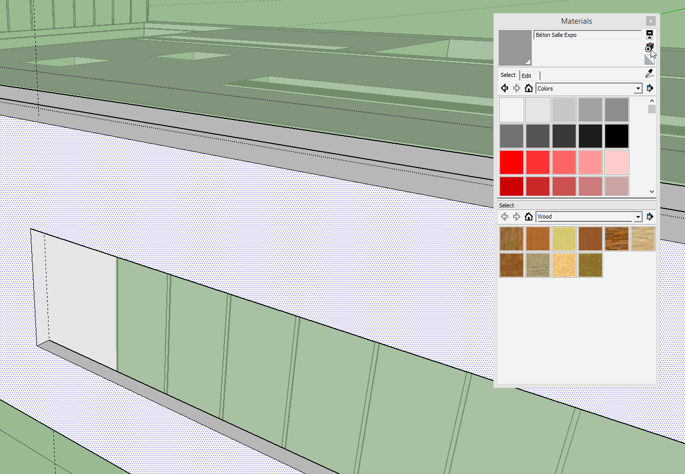 Name your material in a self explanatory way so that you can find them easily once in 3ds max