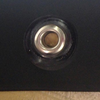 Black Webbing Eyelets