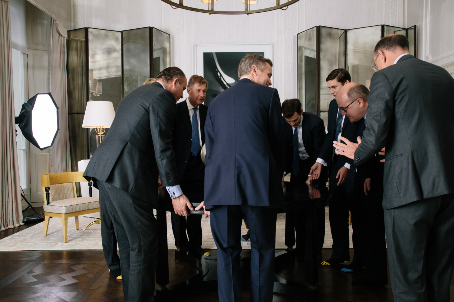 Don't drop the table, chaps...