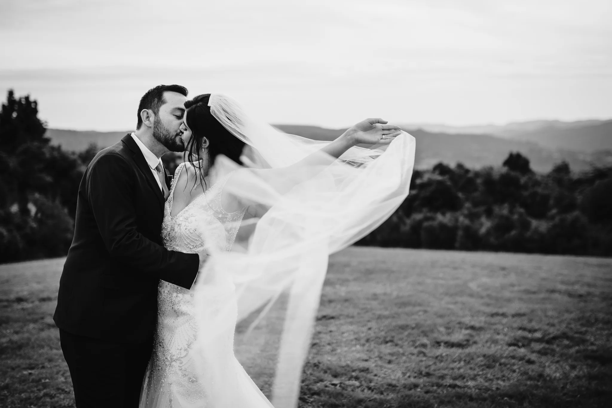 Matt &amp; Vicki | Cassels, Auckland | Garden Wedding