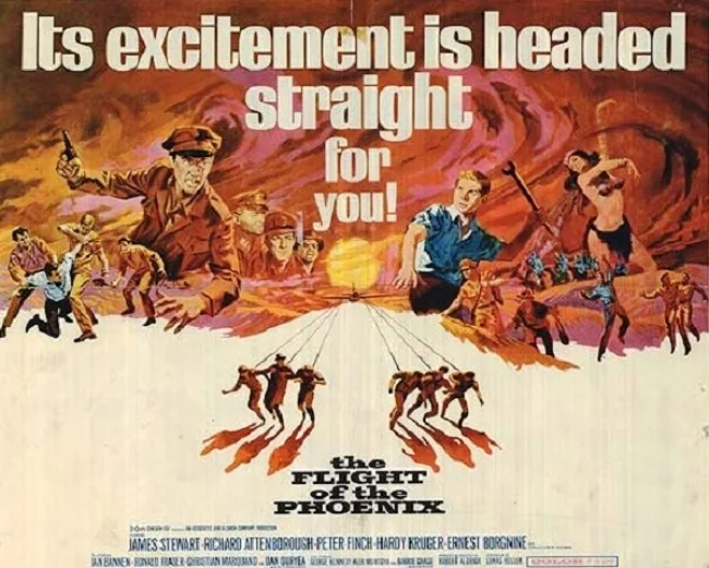 The Flight Of The Phoenix 1965 Contains Moderate Peril