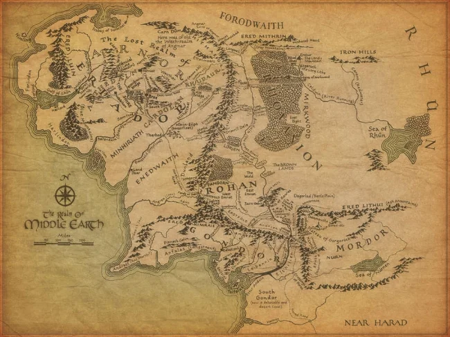 Lotro Bree Land Map The Geography Of Lotro: Part 2 Bree And Bree-Land — Contains Moderate Peril