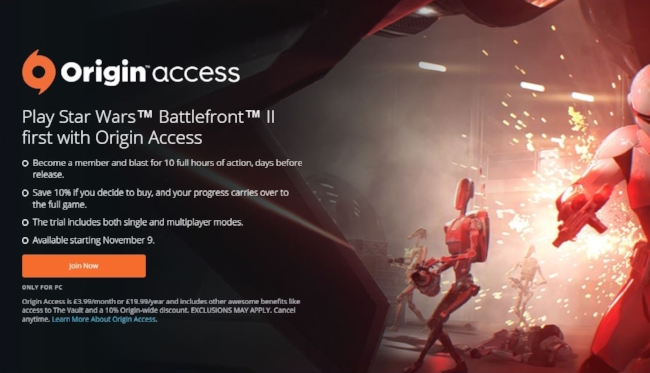 Play for Free Origin Access Games like FIFA, Titanfall, Unravel & More