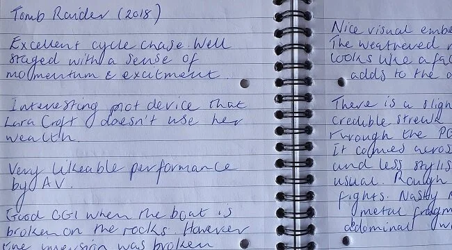 The Importance of Making Notes โ Contains Moderate Peril