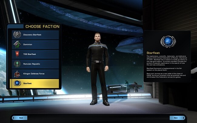 Star Trek Online Beginners Guide Part 2 Careers Factions And Species Contains Moderate Peril