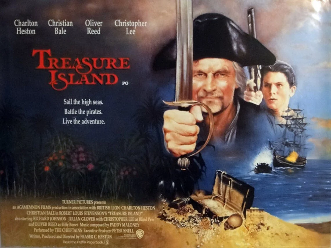 Treasure Island 1990 Theatrical Poster.