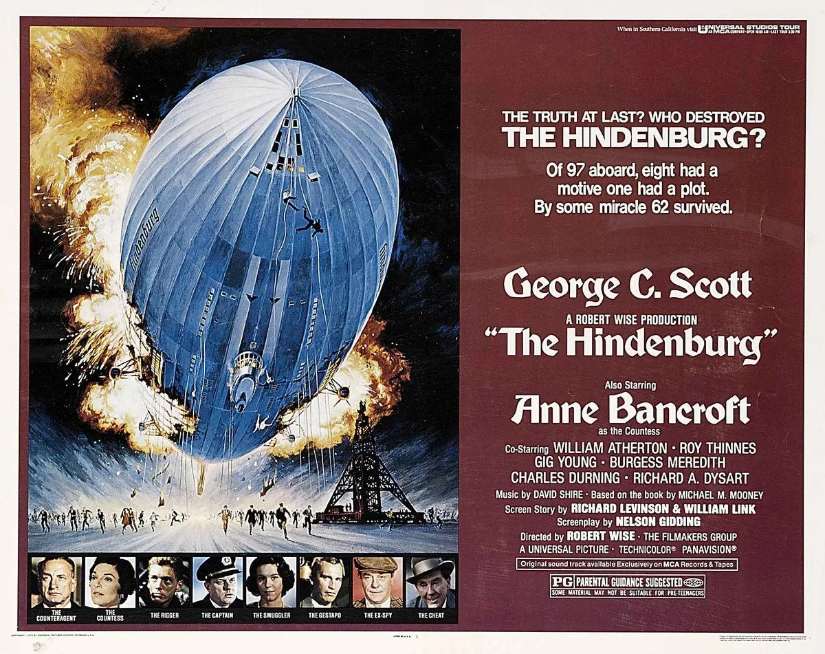 The Hindenburg 1975 Theatrical Poster
