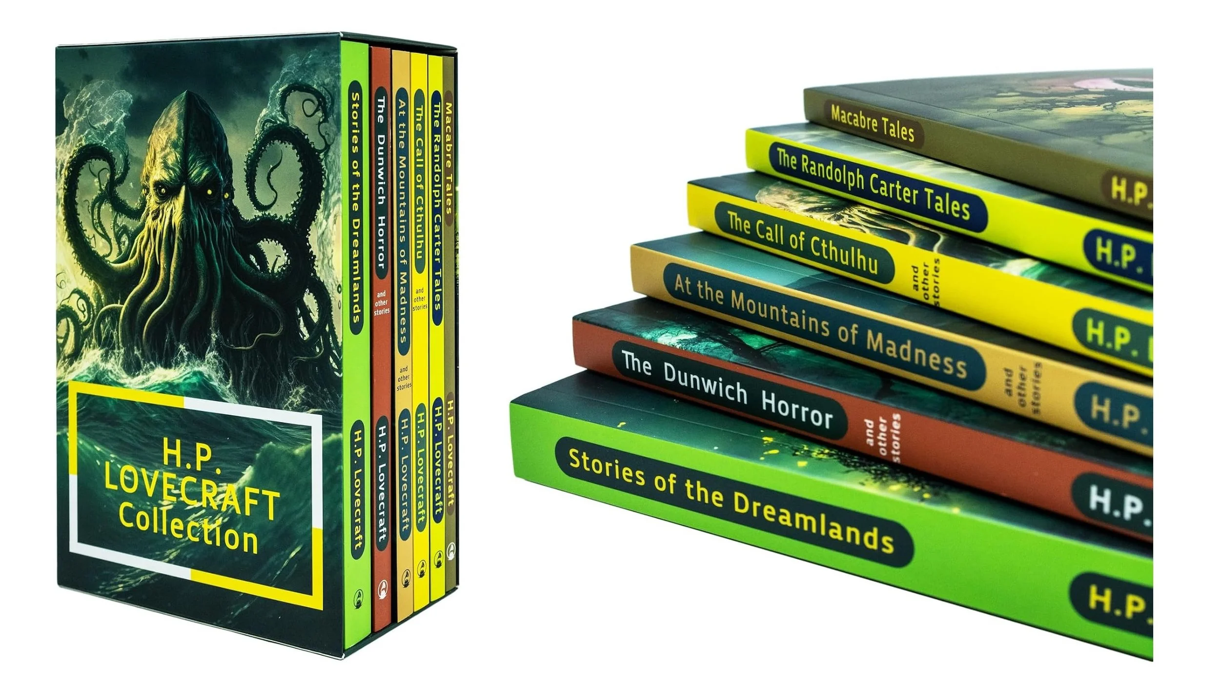 H P. Lovecraft Collection Paperback Boxed Set.