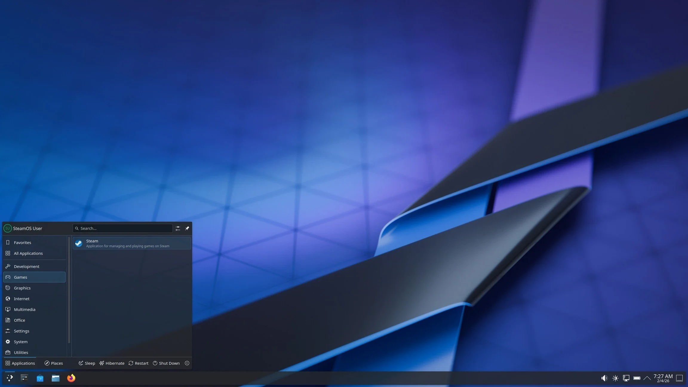 Steam OS Arch Distro