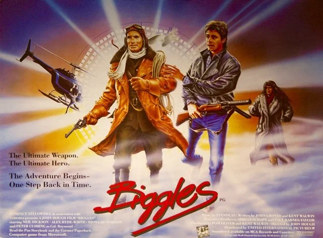 “Biggles” Original Quad Poster - Film Poster - Movie Poster