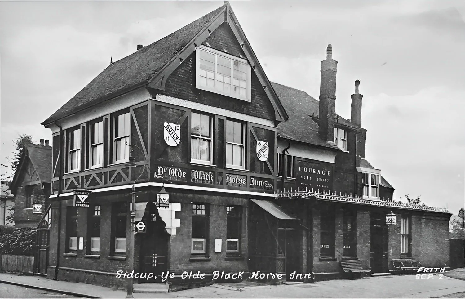 e Olde Black Horse 1923 Sidcup