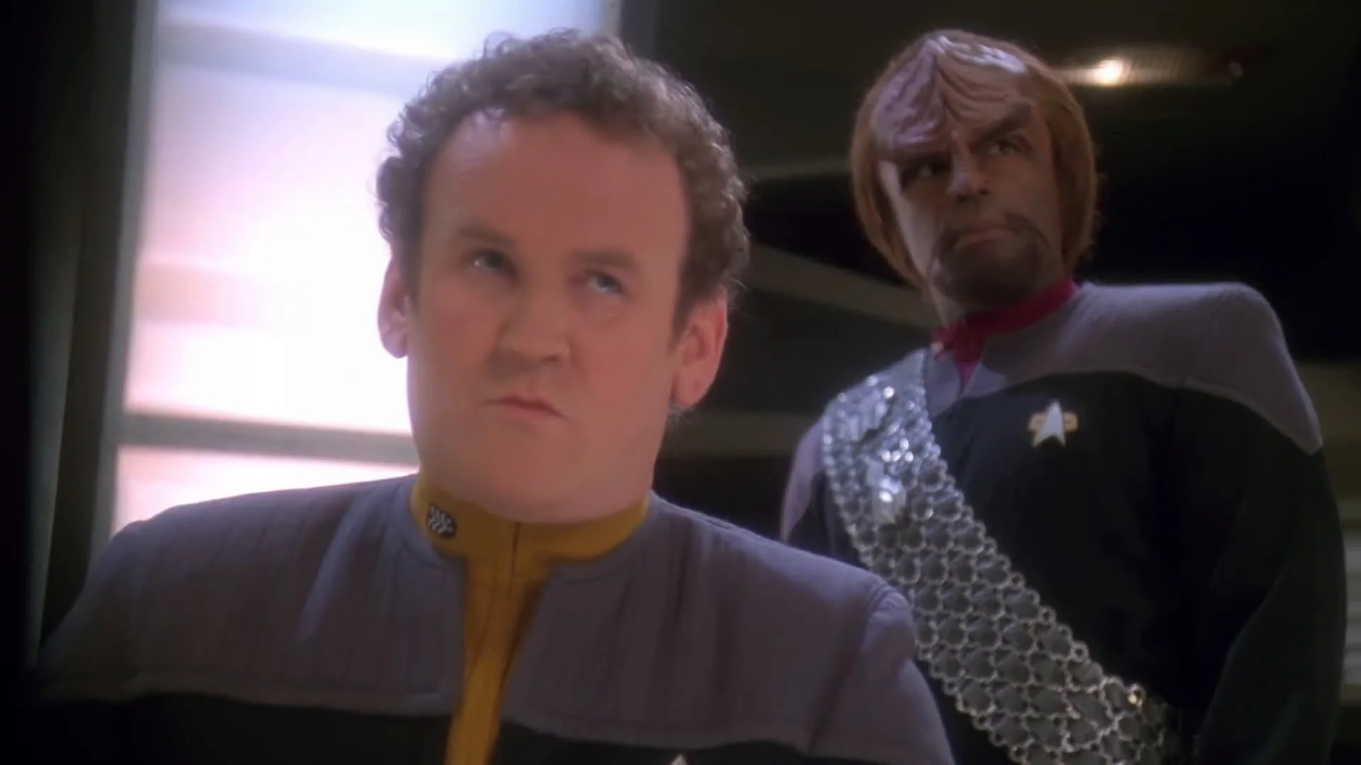 Deep Space 9 O' Brien and Worf