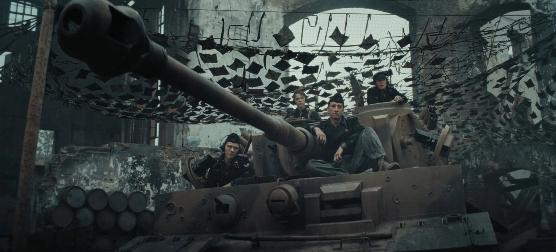 The Tank AKA Der Tiger crew