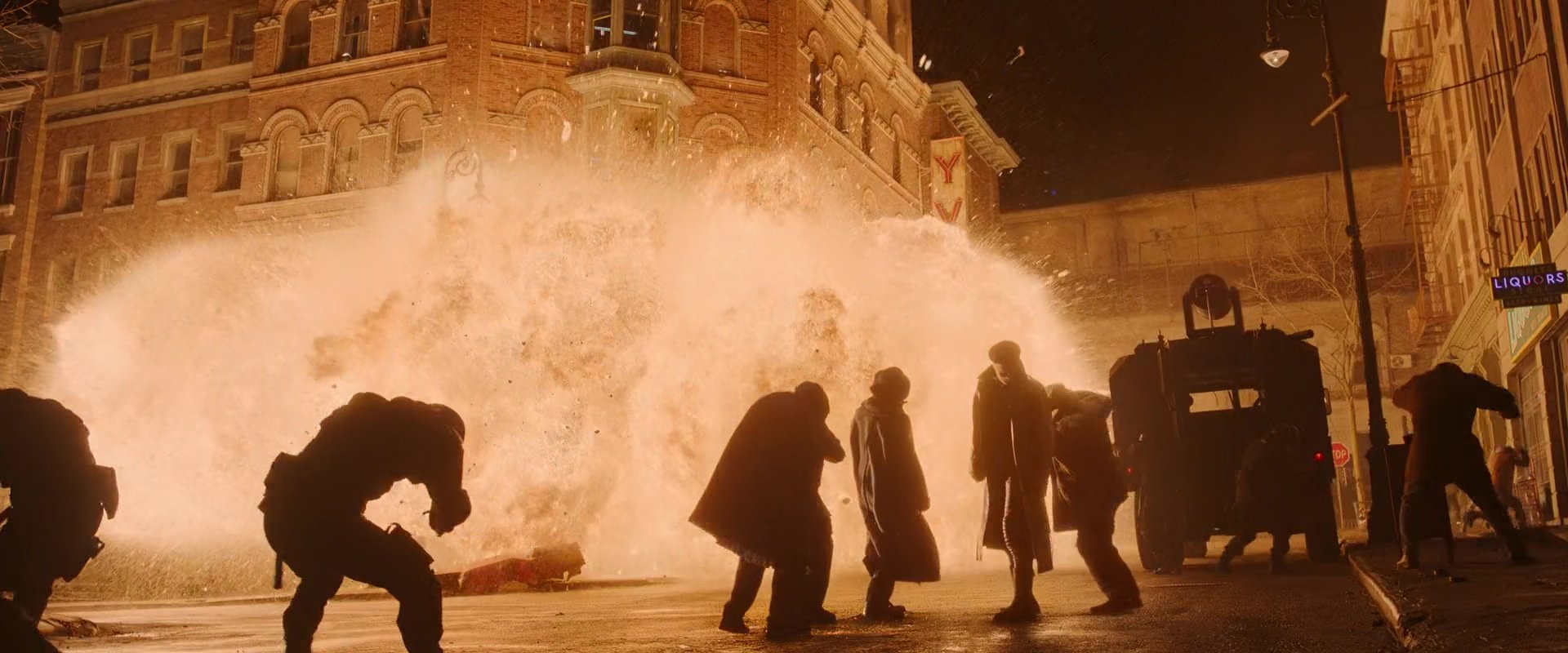 The Running Man explosion