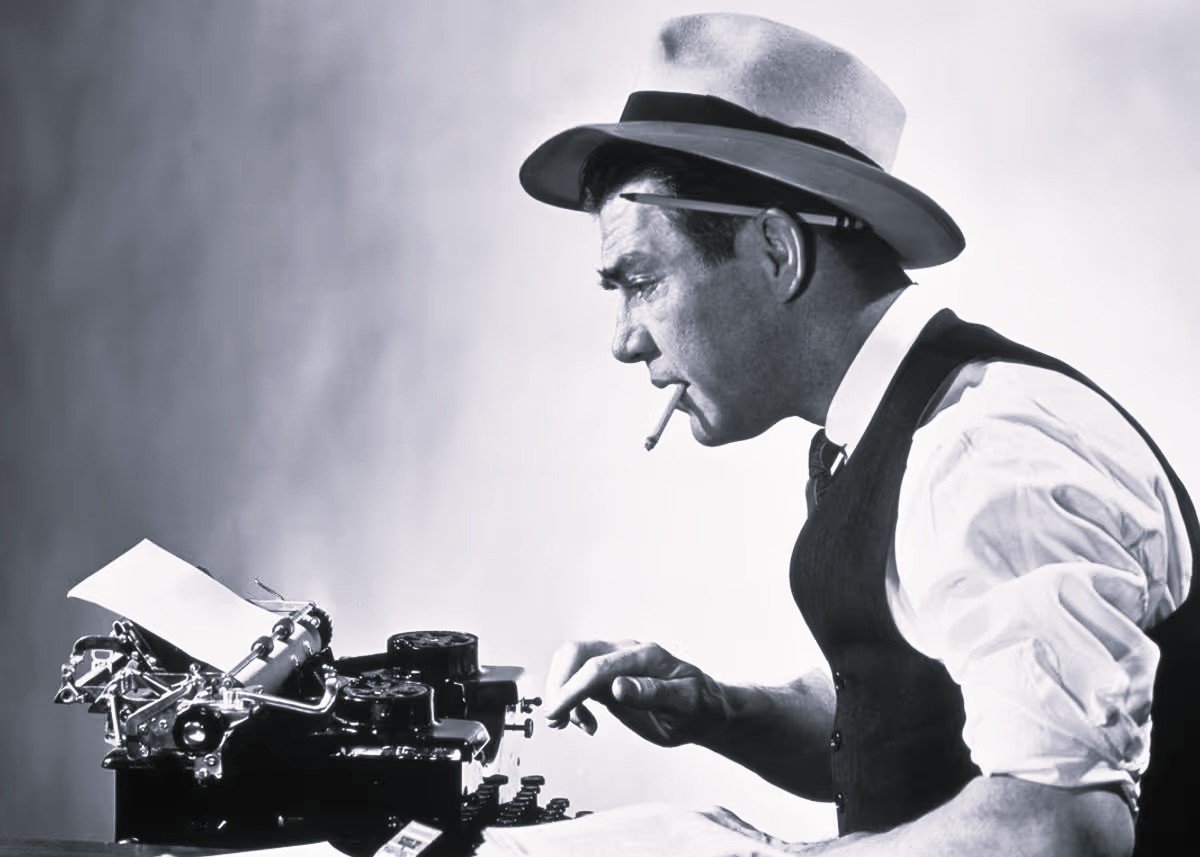 Stereotypical Newspaper Reporter
