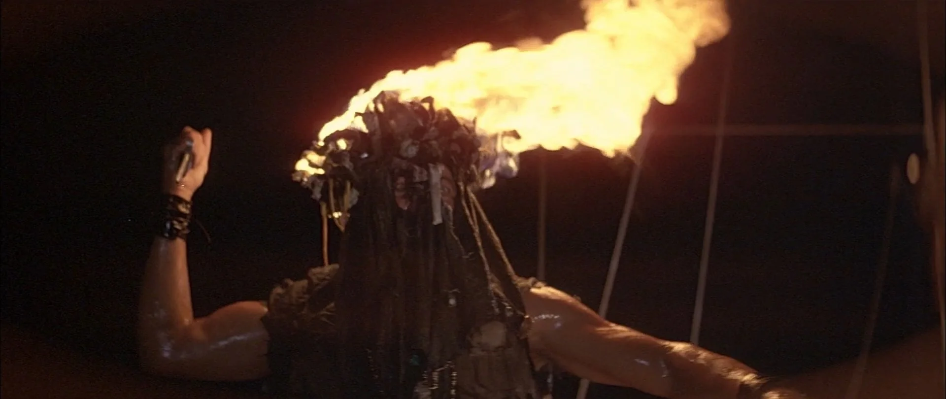 The Island 1980 Flaming Pirate