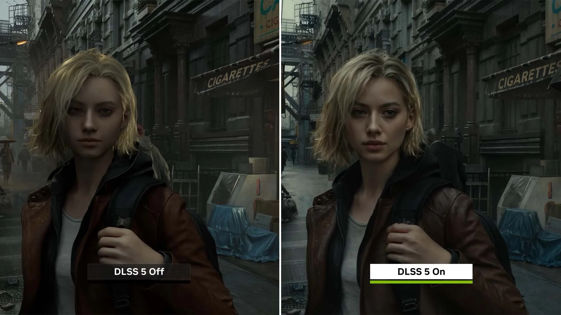 Nvidia DLSS 5 Resident Evil Requiem Grace