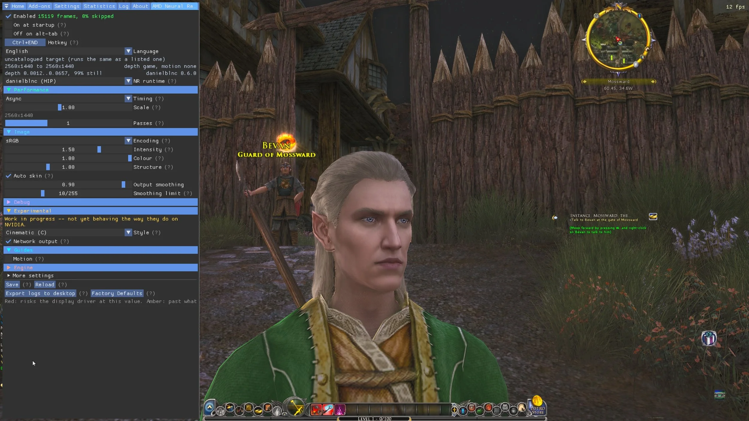 LOTRO and AMD Neural Rendering