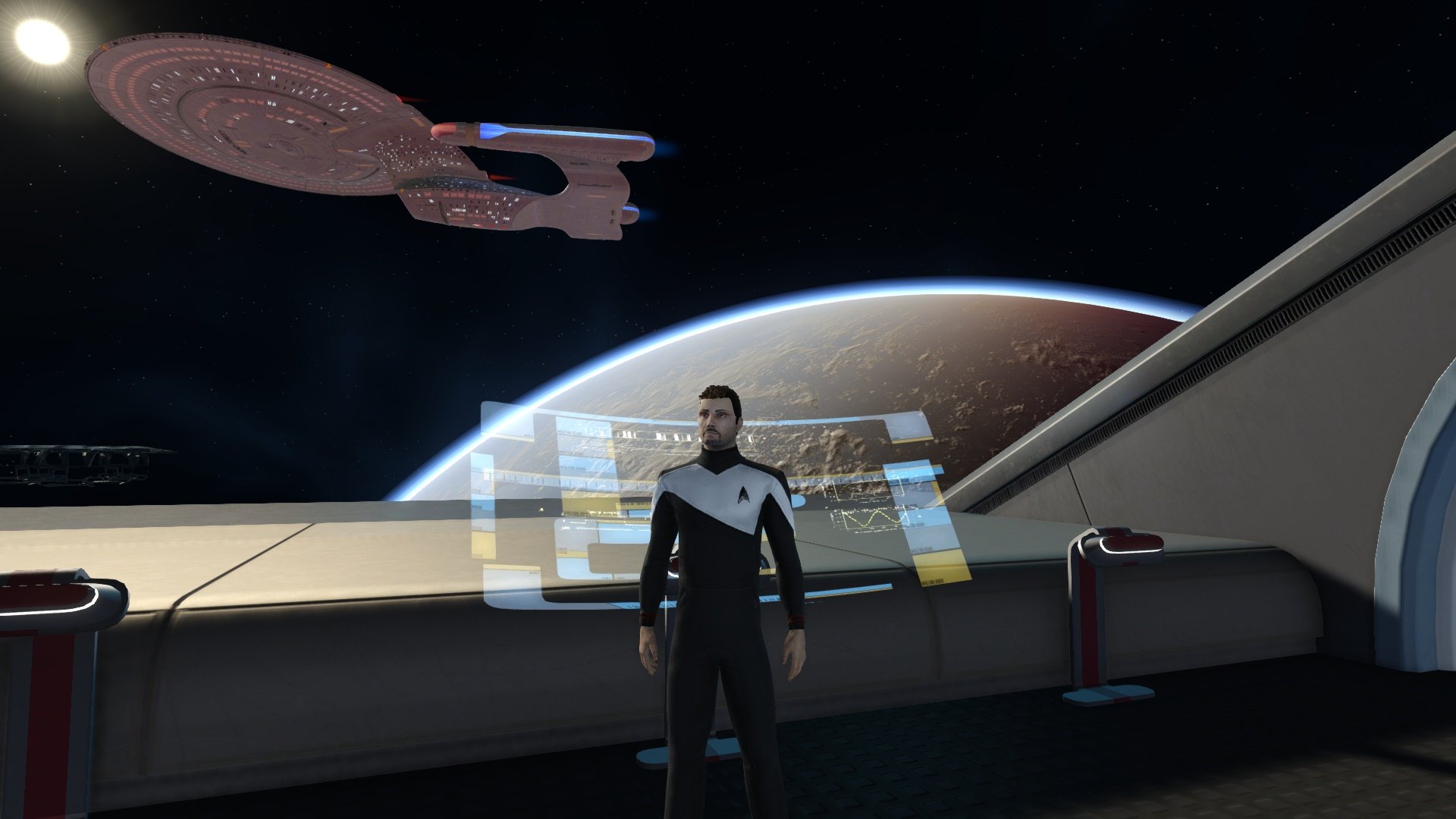 Star Trek Online Standing in Earth Space Dock 2026