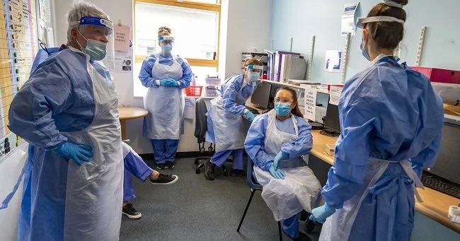 NHS staff during 2020 pandemic 650.jpg