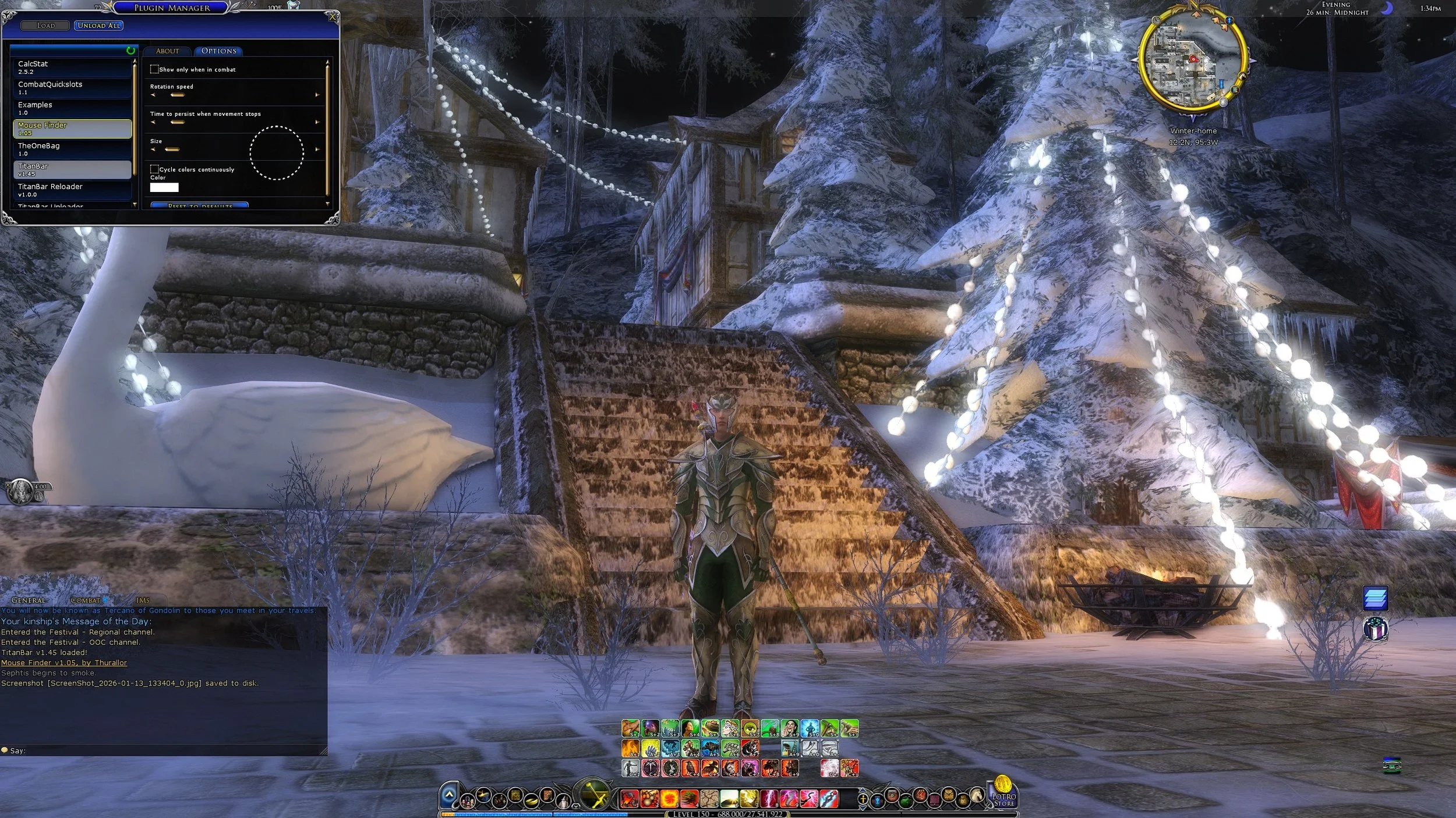 LOTRO Mouse Finder Plugin