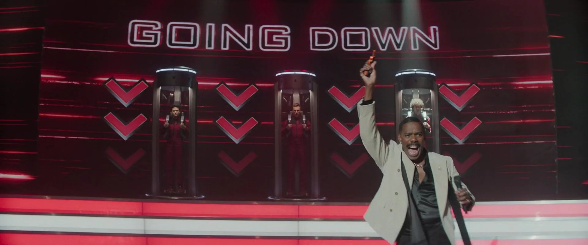 The Running Man begins