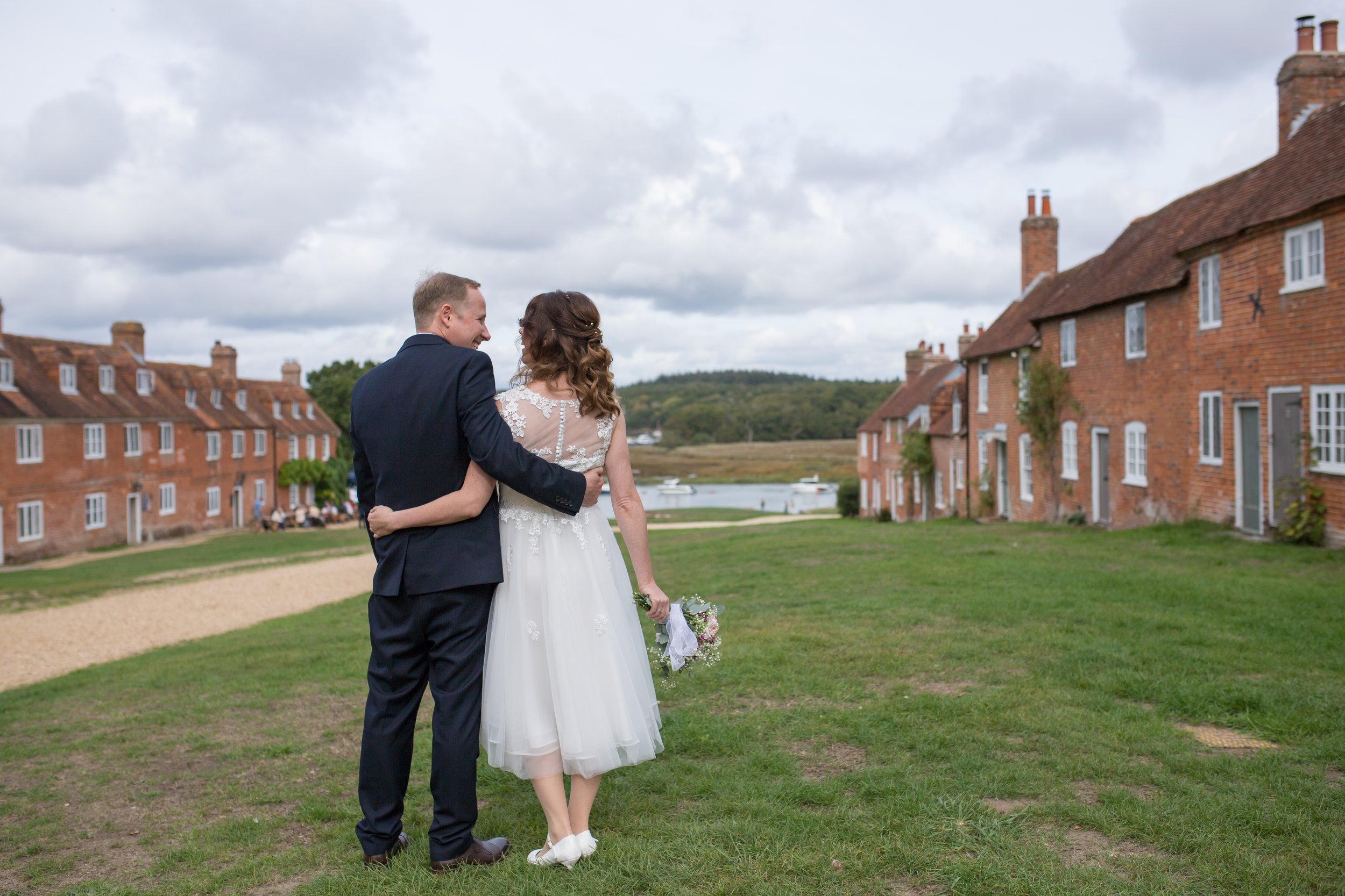 Kim & Greg, Master Builders House Hotel, Buckler's Hard, New Forest, Hampshire Wedding Photographer