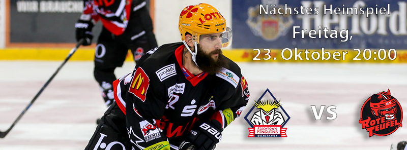 Next home game for the Fischtown Pinguins is October 23rd. Photo courtesy of the Fischtown Penguins. 