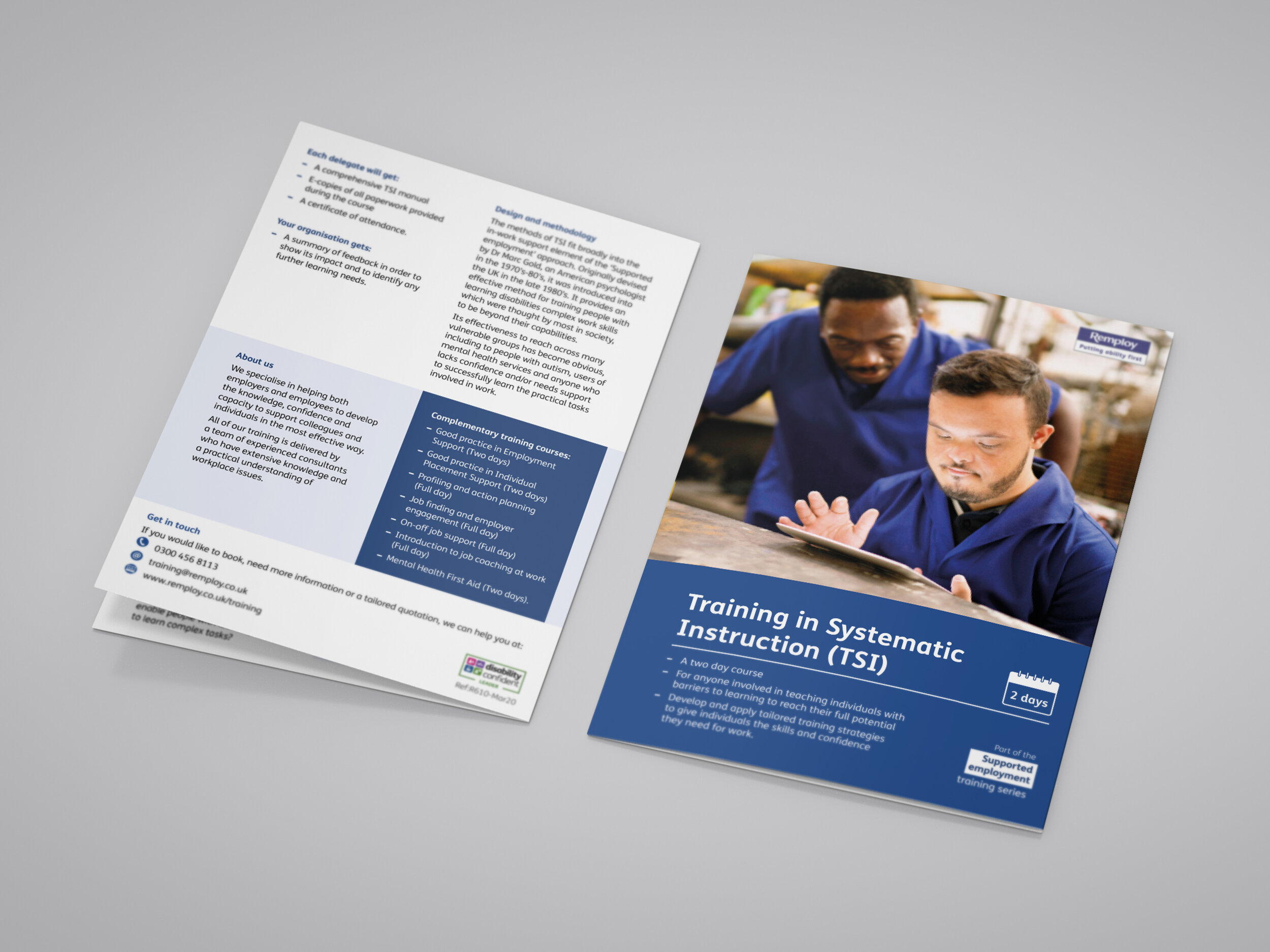 DISABILITY & HEALTH TRAINING MATERIALS REBRAND