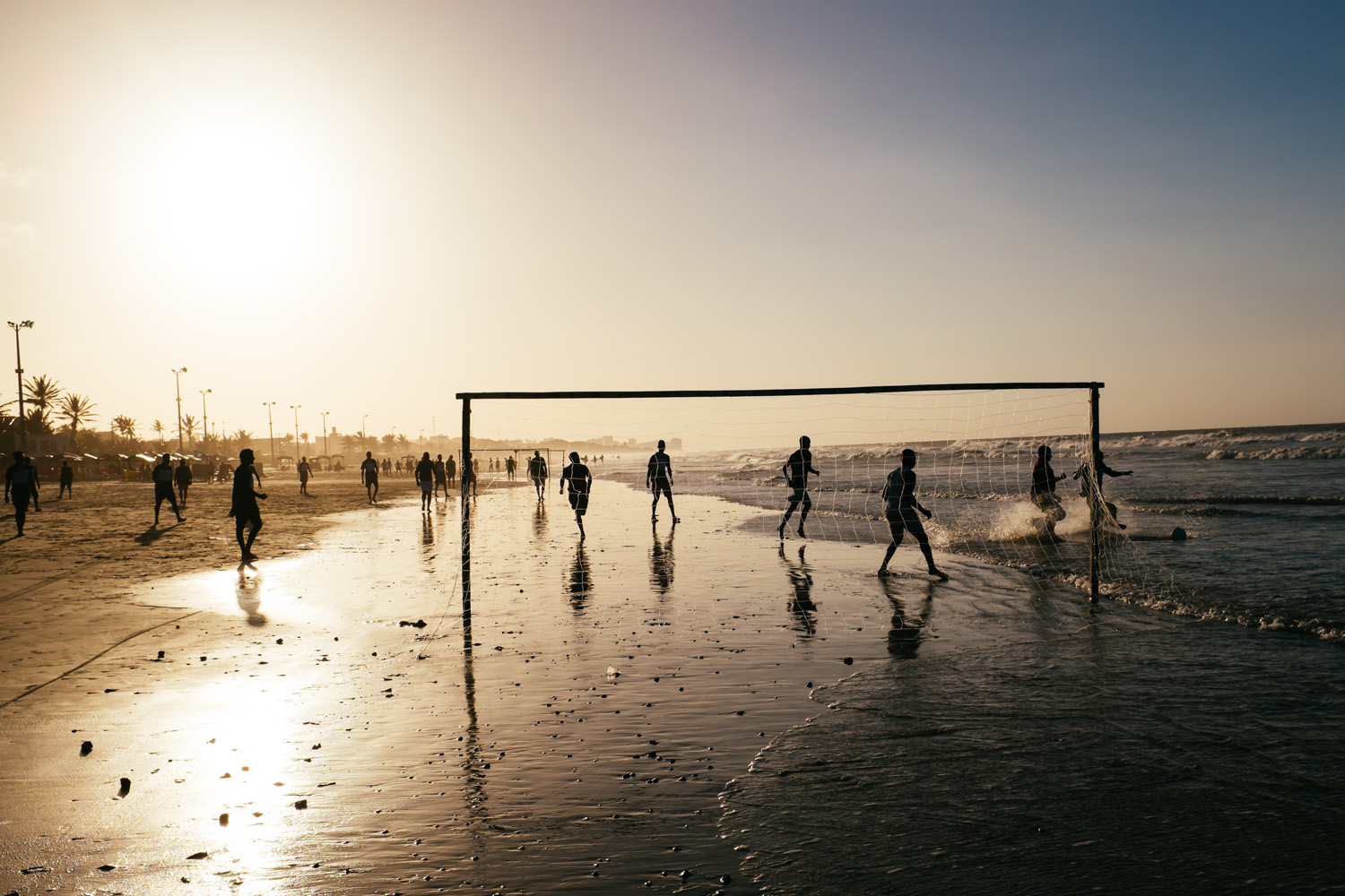 'The sunset game', São Luís, Maranhão, Brazil