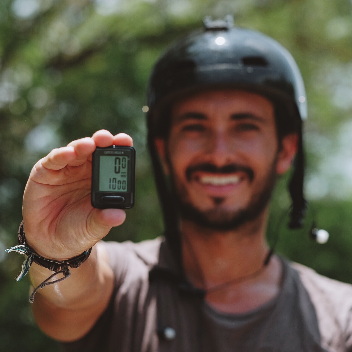 I reached 1,000km during our way to Villavieja !