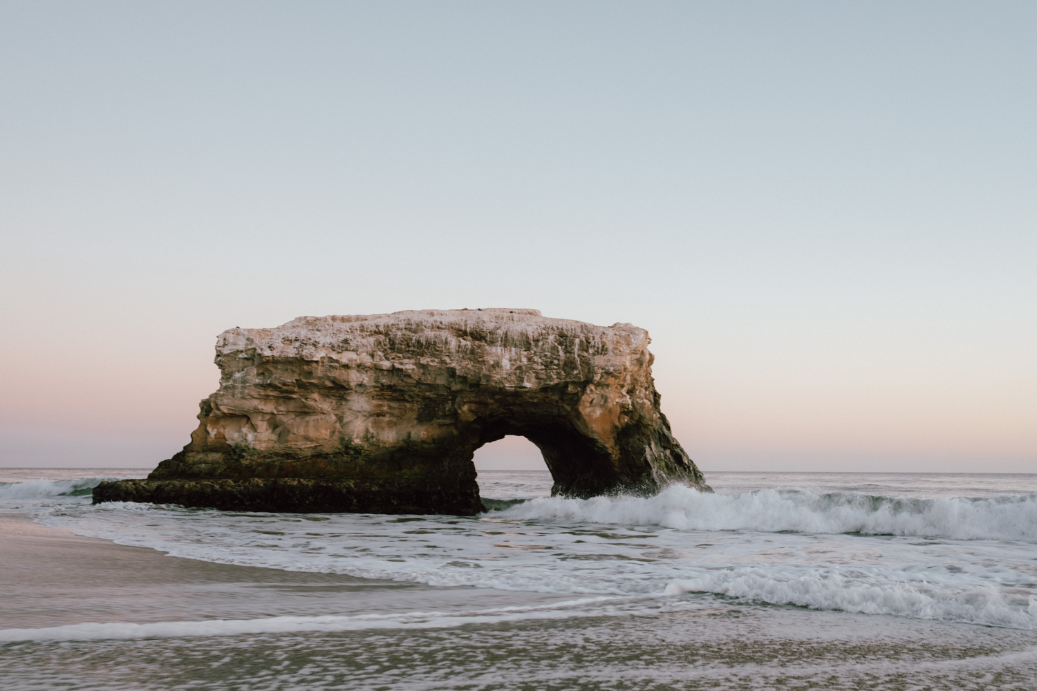 Serene light at "Natural Bridges"