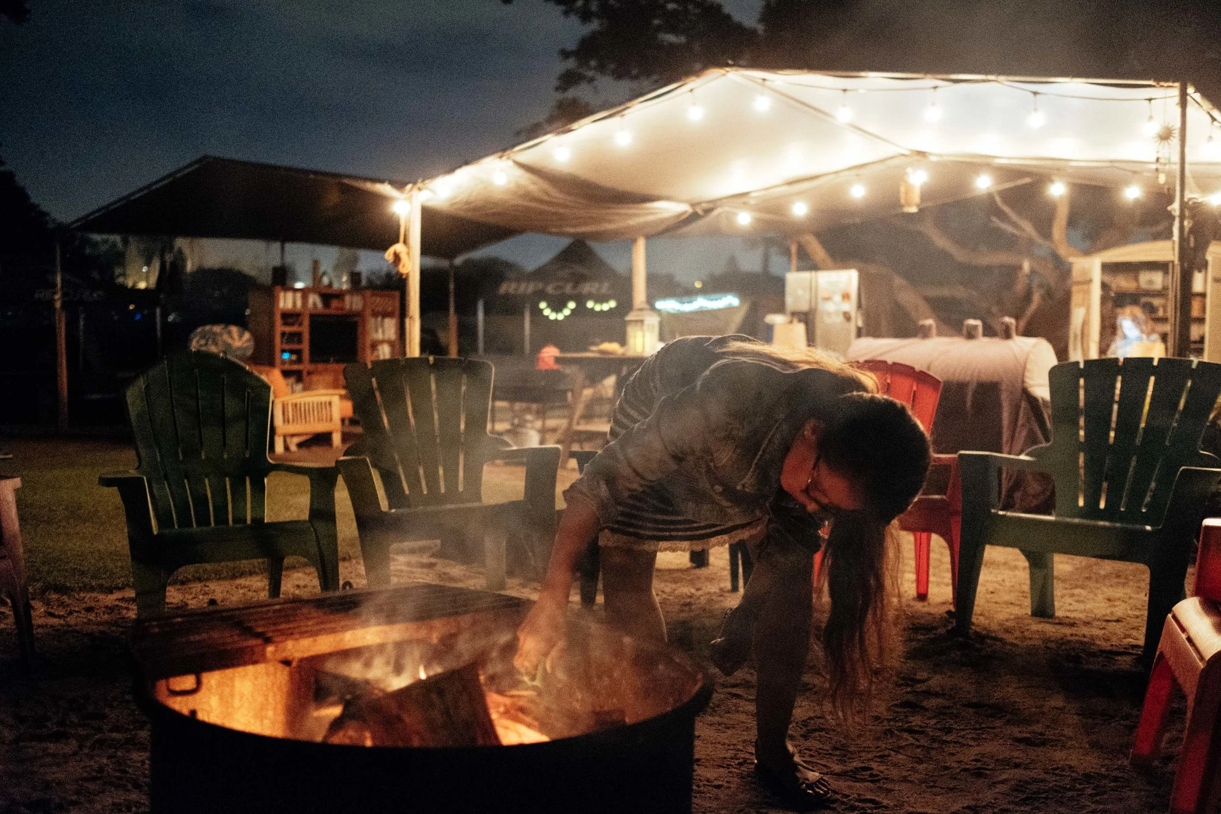 Nights at the surf camp