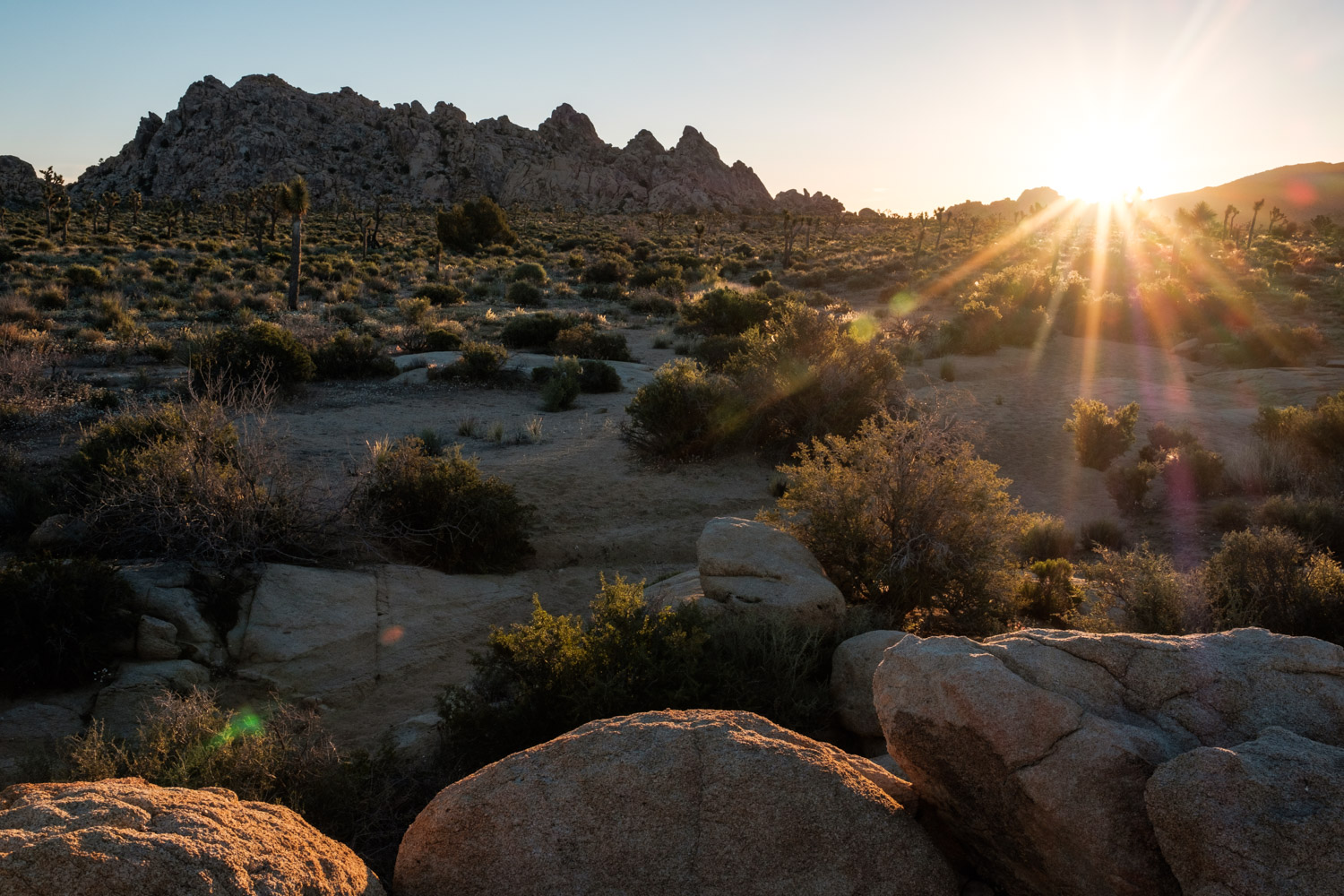 A wonderful sunrise to wake us up and keep us warm